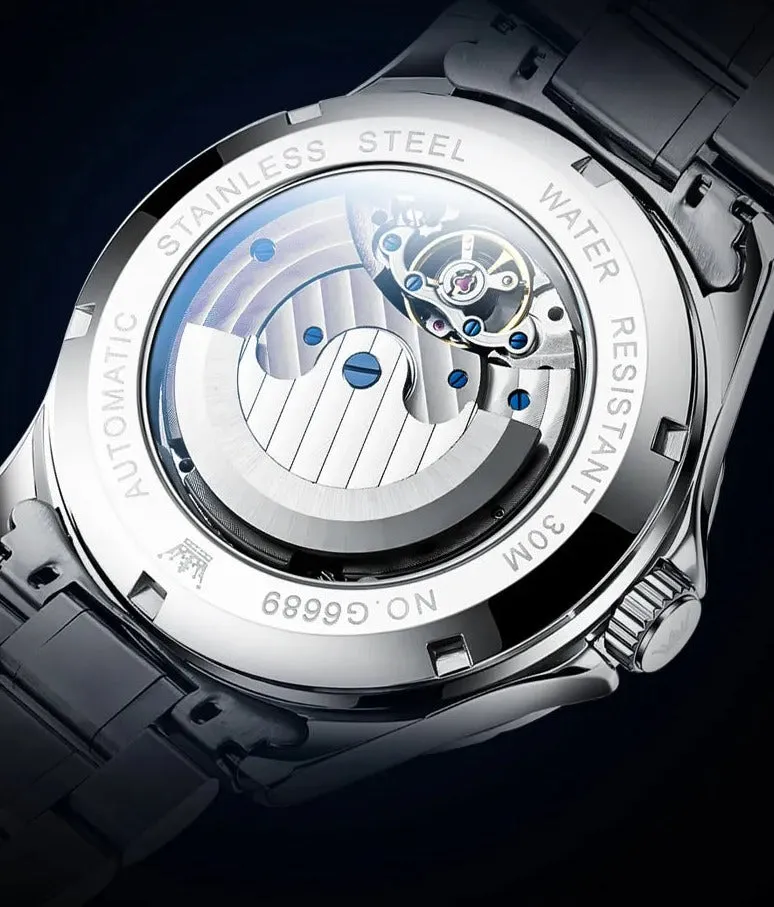 Constellios Moon Phase Mechanical Wristwatch
