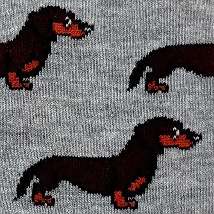 COTTON SOCKS DACSHUNDS