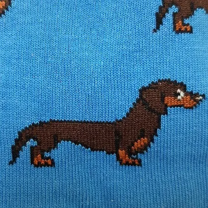 COTTON SOCKS DACSHUNDS