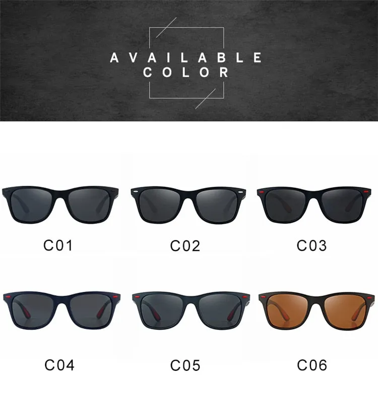 Designer Square Frame Sun Glass