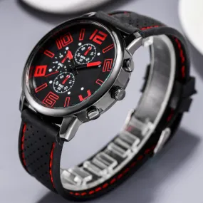 Digital Dial Quartz Men's Silicone Sport Watches