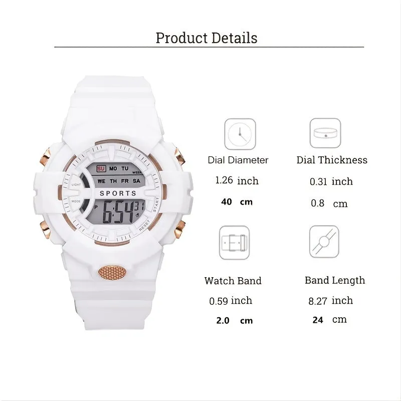 Digital LED Watch For Boys Girls