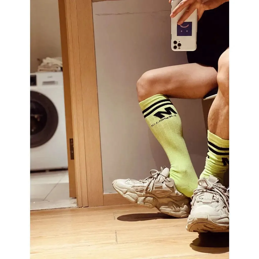 D.M Socks Men's Thigh High socks