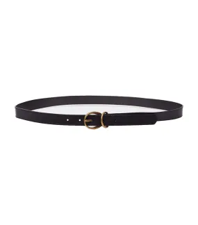 Double Buckle Belt Black