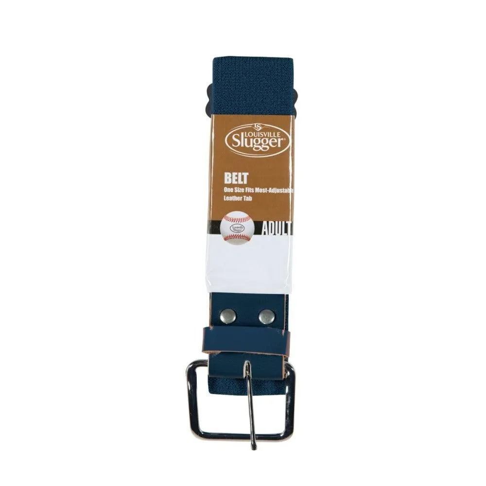 Elastic Belt with Leather (O/S)