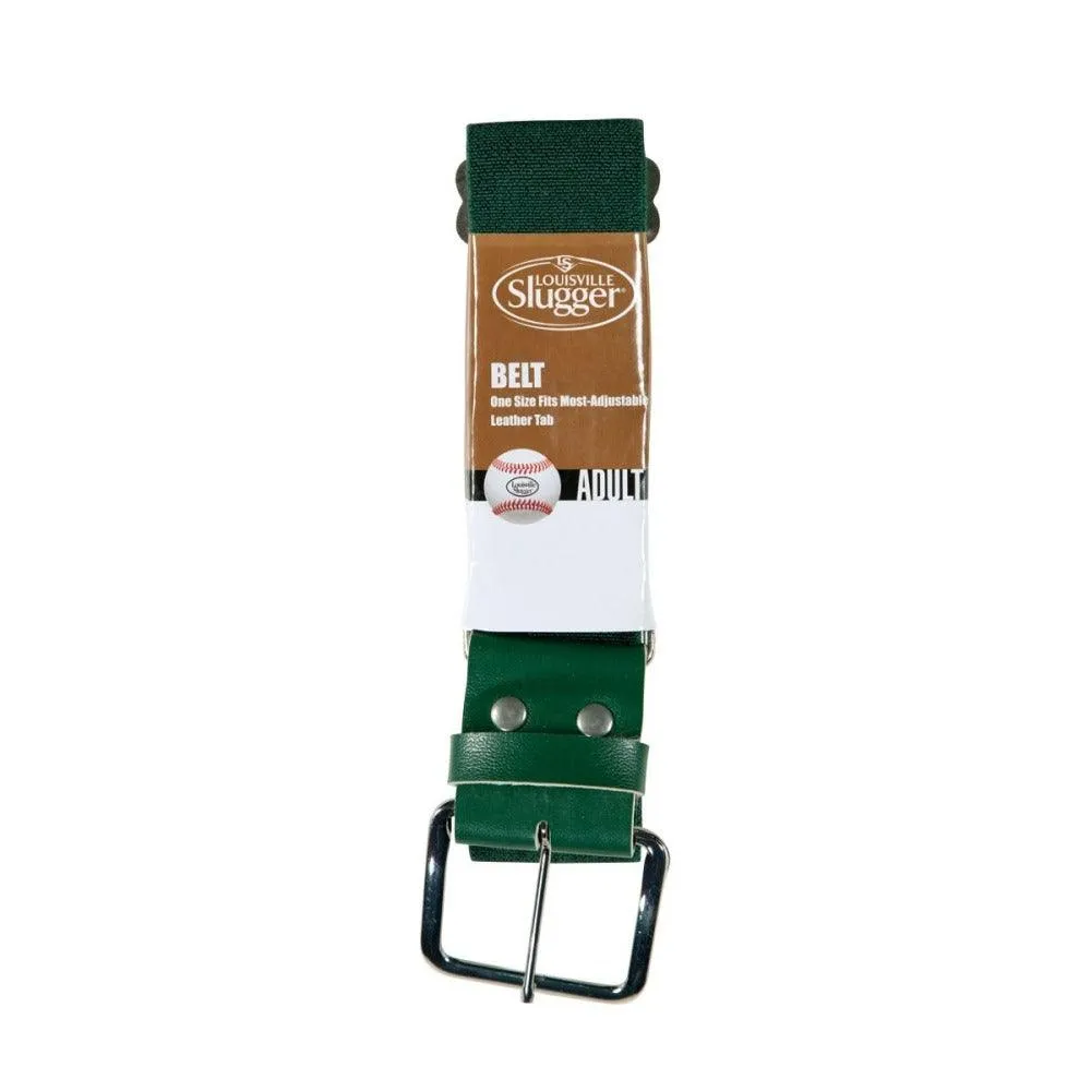 Elastic Belt with Leather (O/S)
