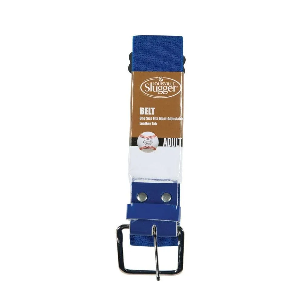 Elastic Belt with Leather (O/S)