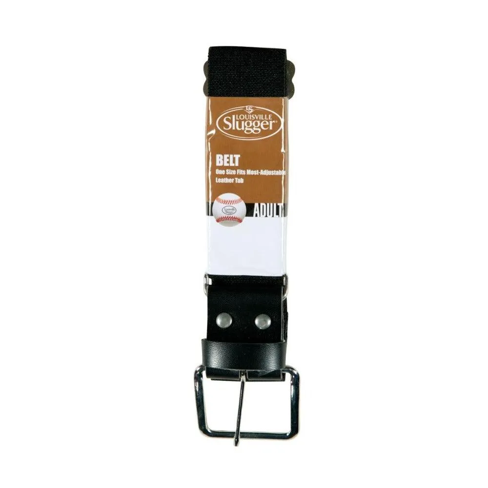 Elastic Belt with Leather (O/S)