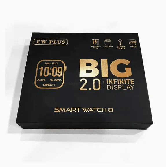 Ew Plus Series 8 Smartwatch TWS Earbuds 2 in 1