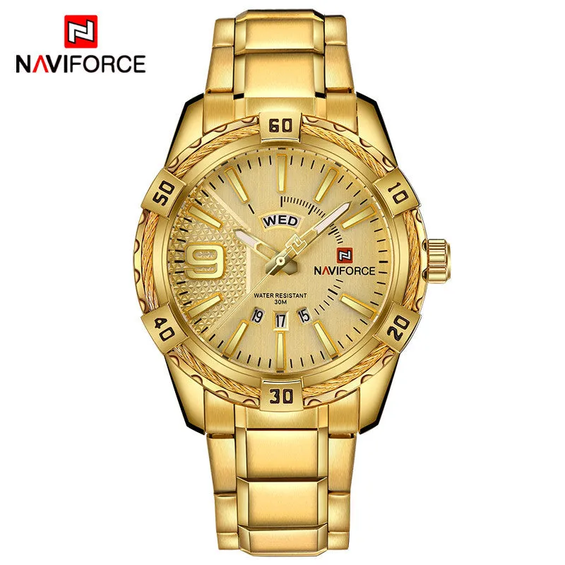 Fashion Luxury Waterproof Stainless Steel Quartz Watch