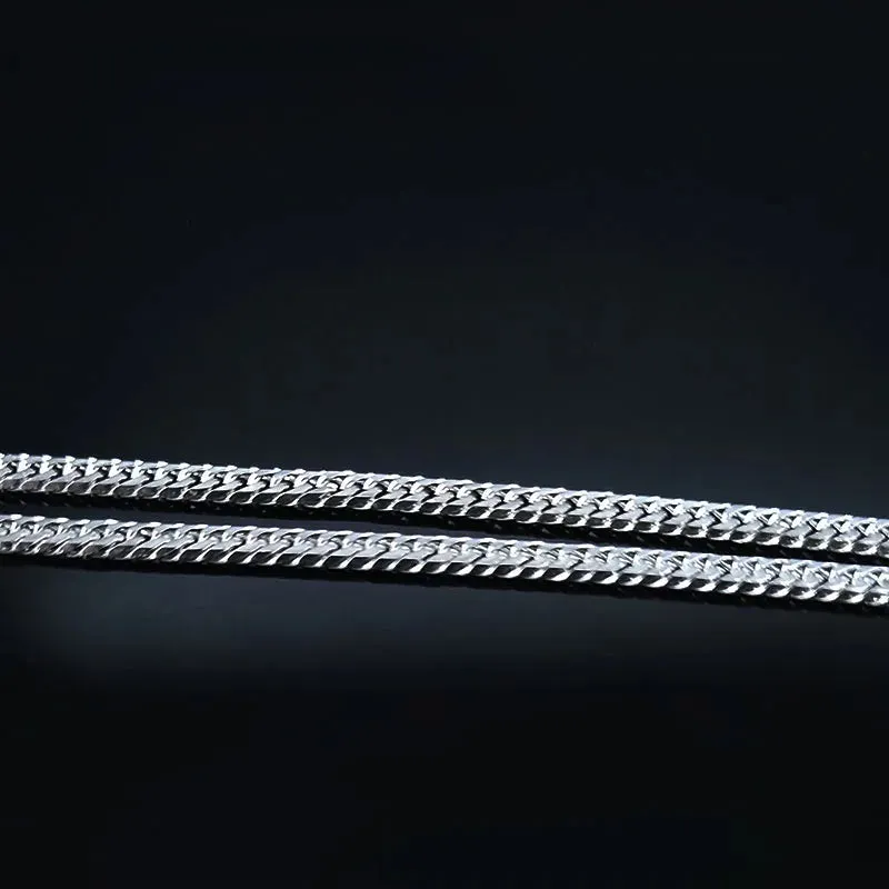 Fashion Stainless Steel Geometric Neckless Women Silver Color Choker Necklace