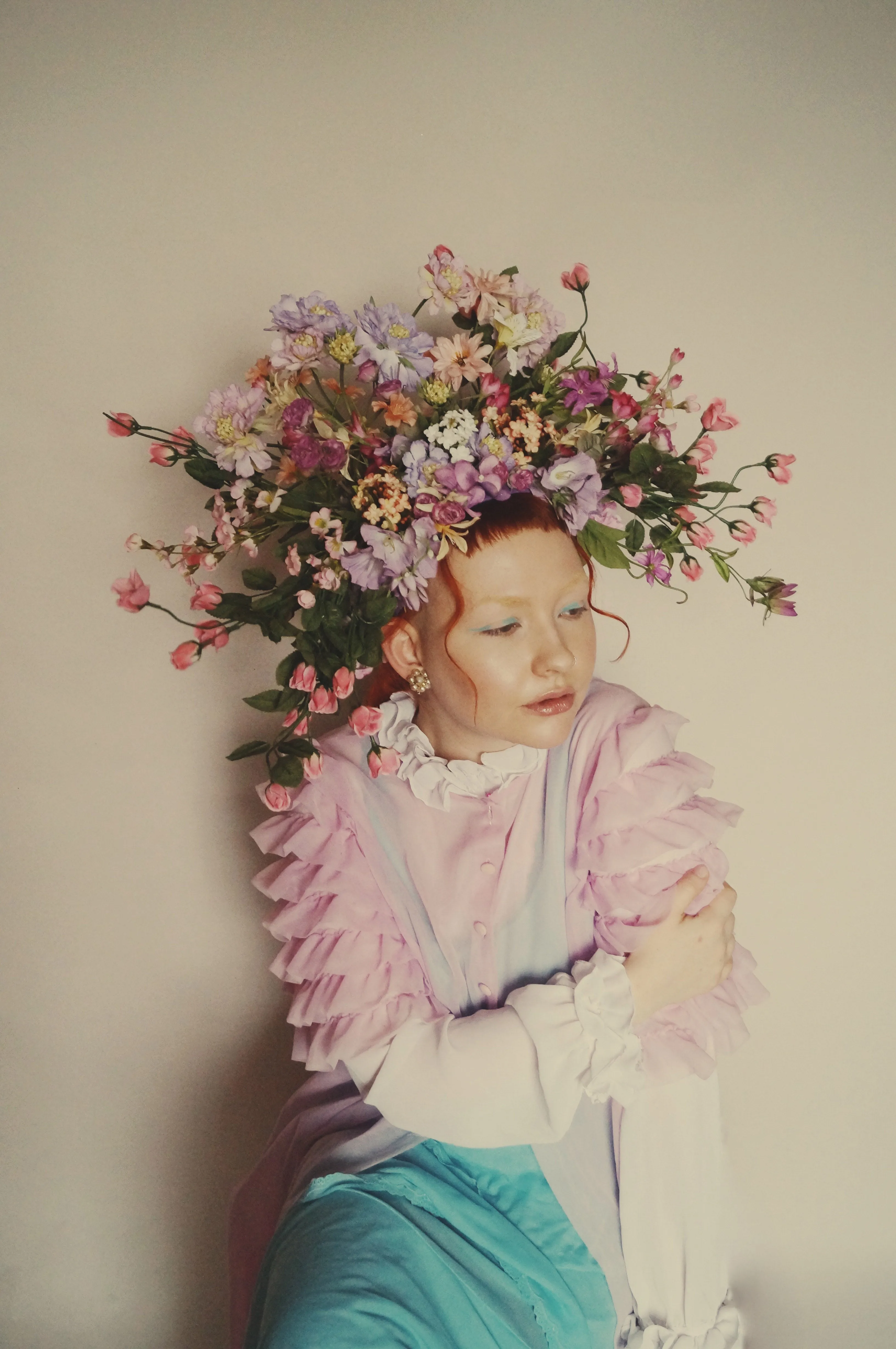 Flower Crown, Headdress, Spring, Forest, May Queen