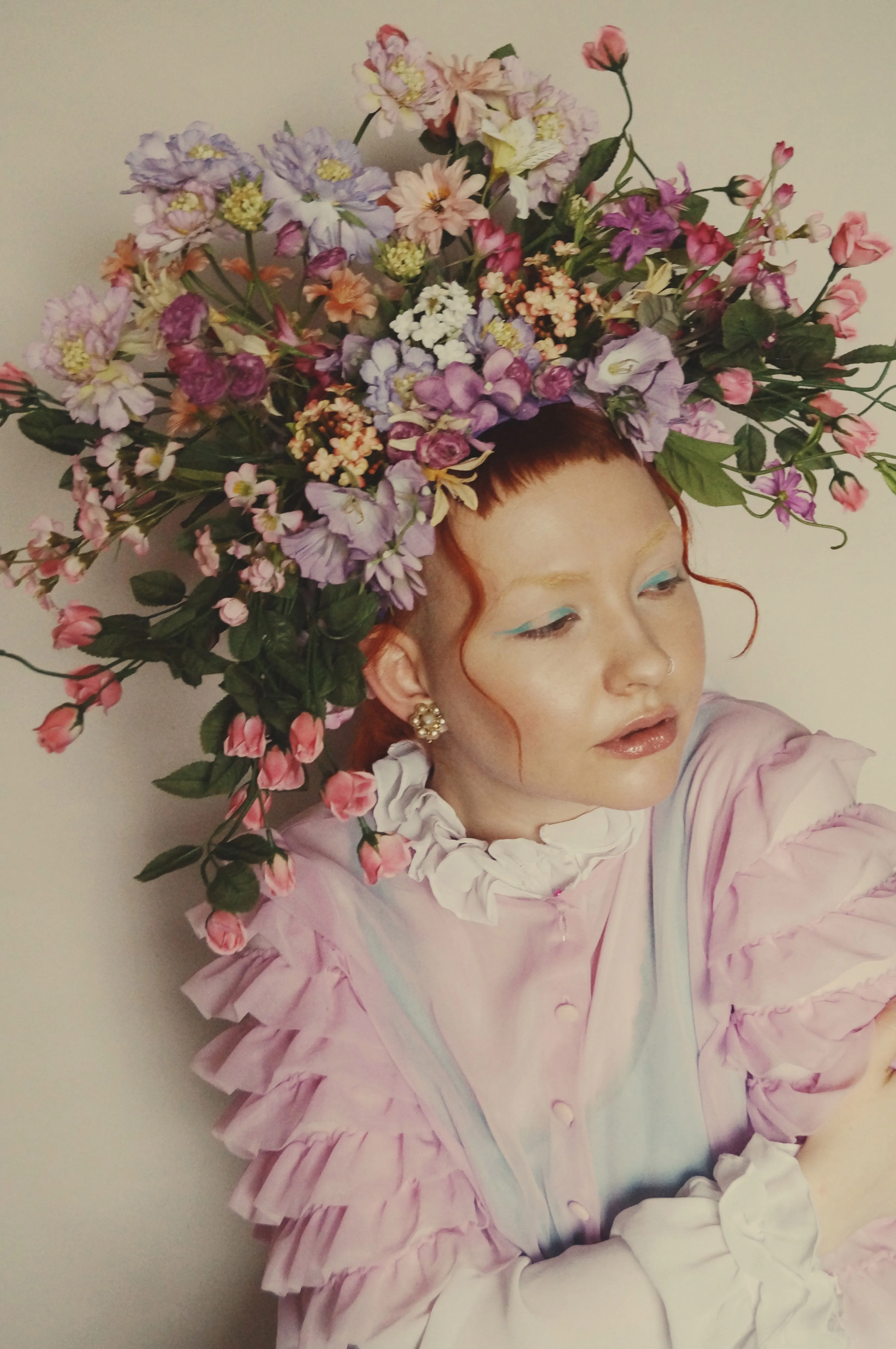 Flower Crown, Headdress, Spring, Forest, May Queen