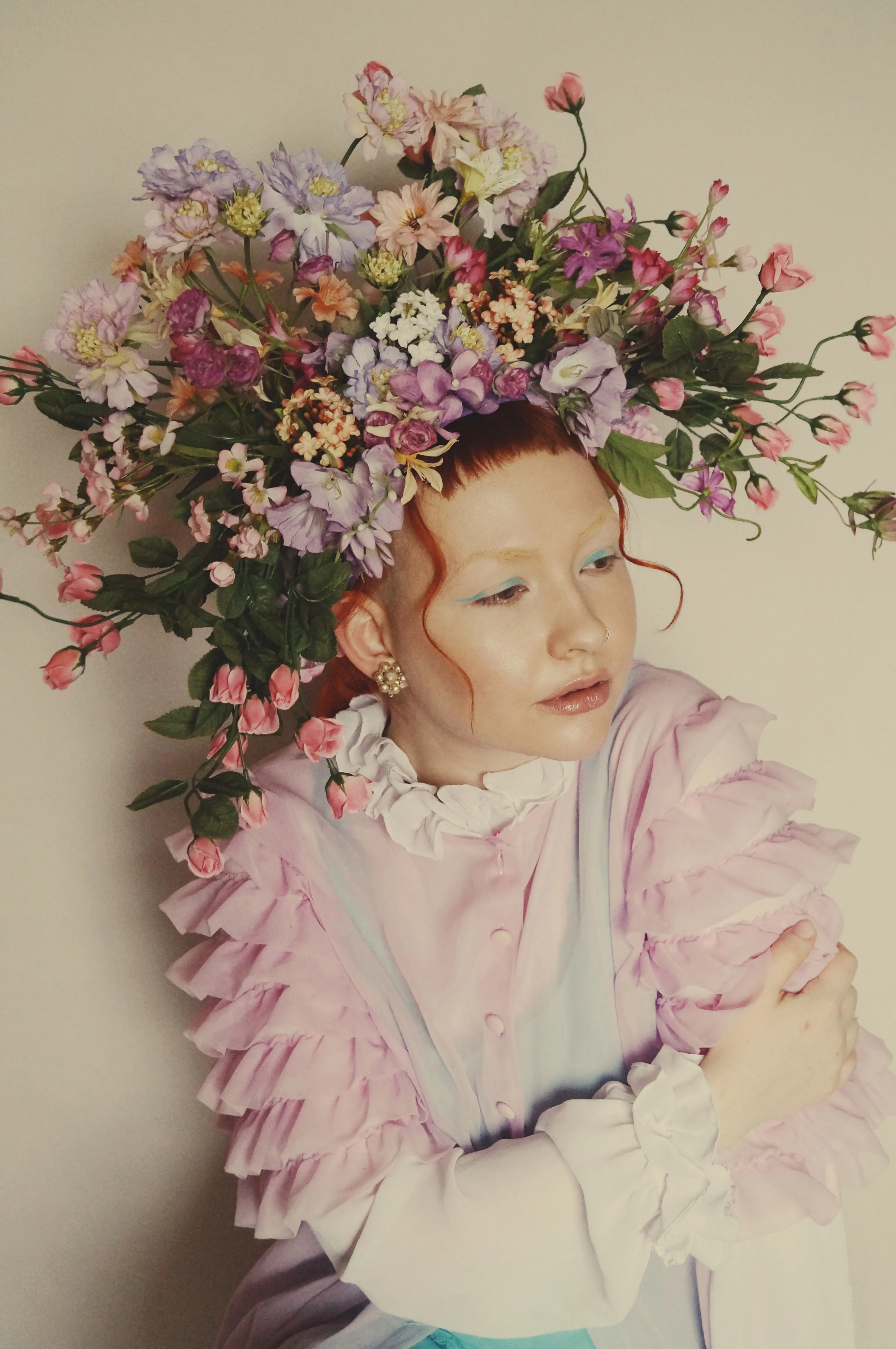 Flower Crown, Headdress, Spring, Forest, May Queen