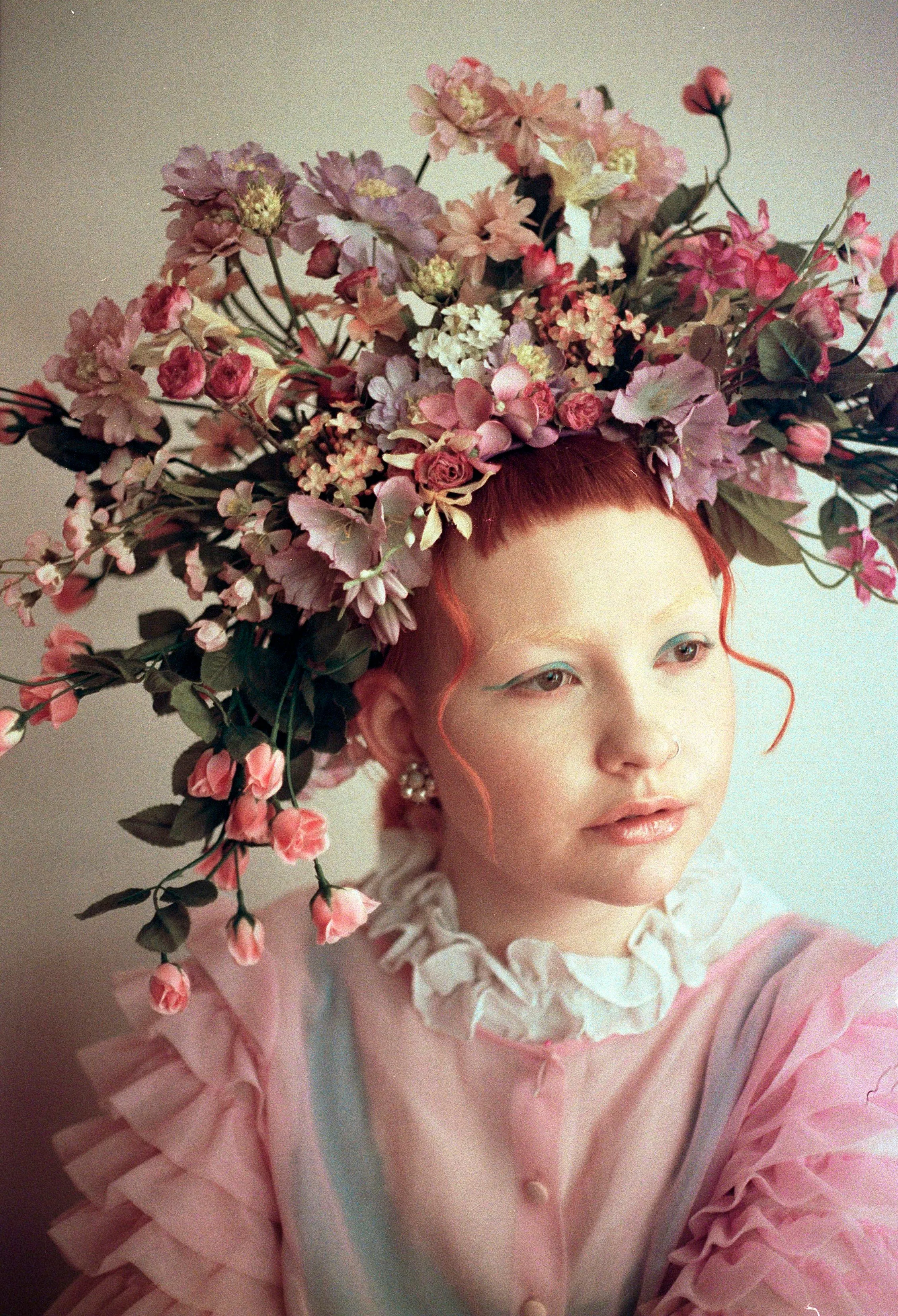 Flower Crown, Headdress, Spring, Forest, May Queen