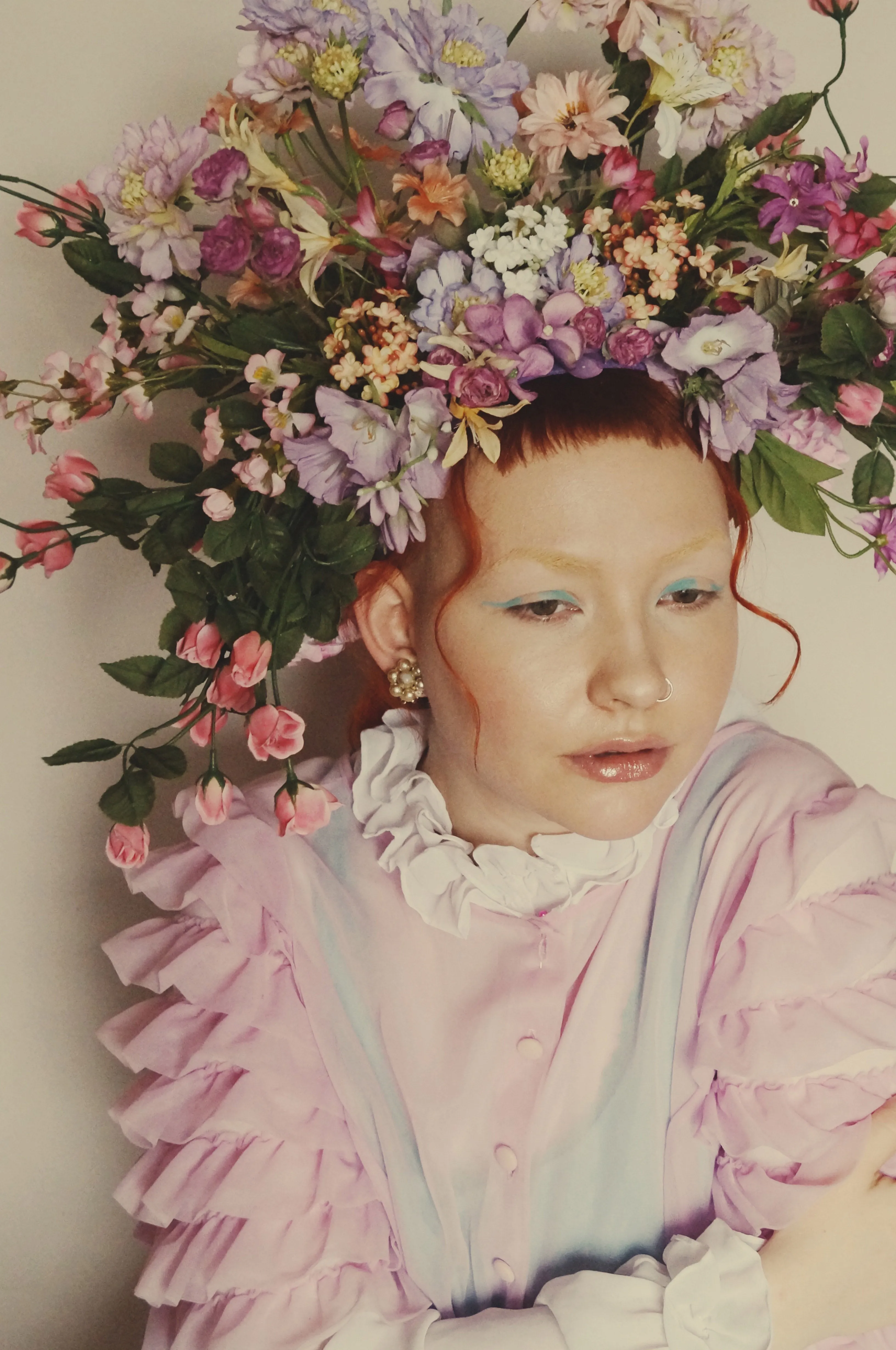 Flower Crown, Headdress, Spring, Forest, May Queen
