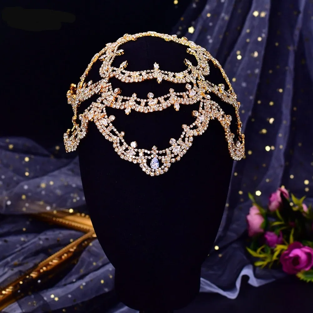 Flower Shape Headwear Wedding Hair Jewellery
