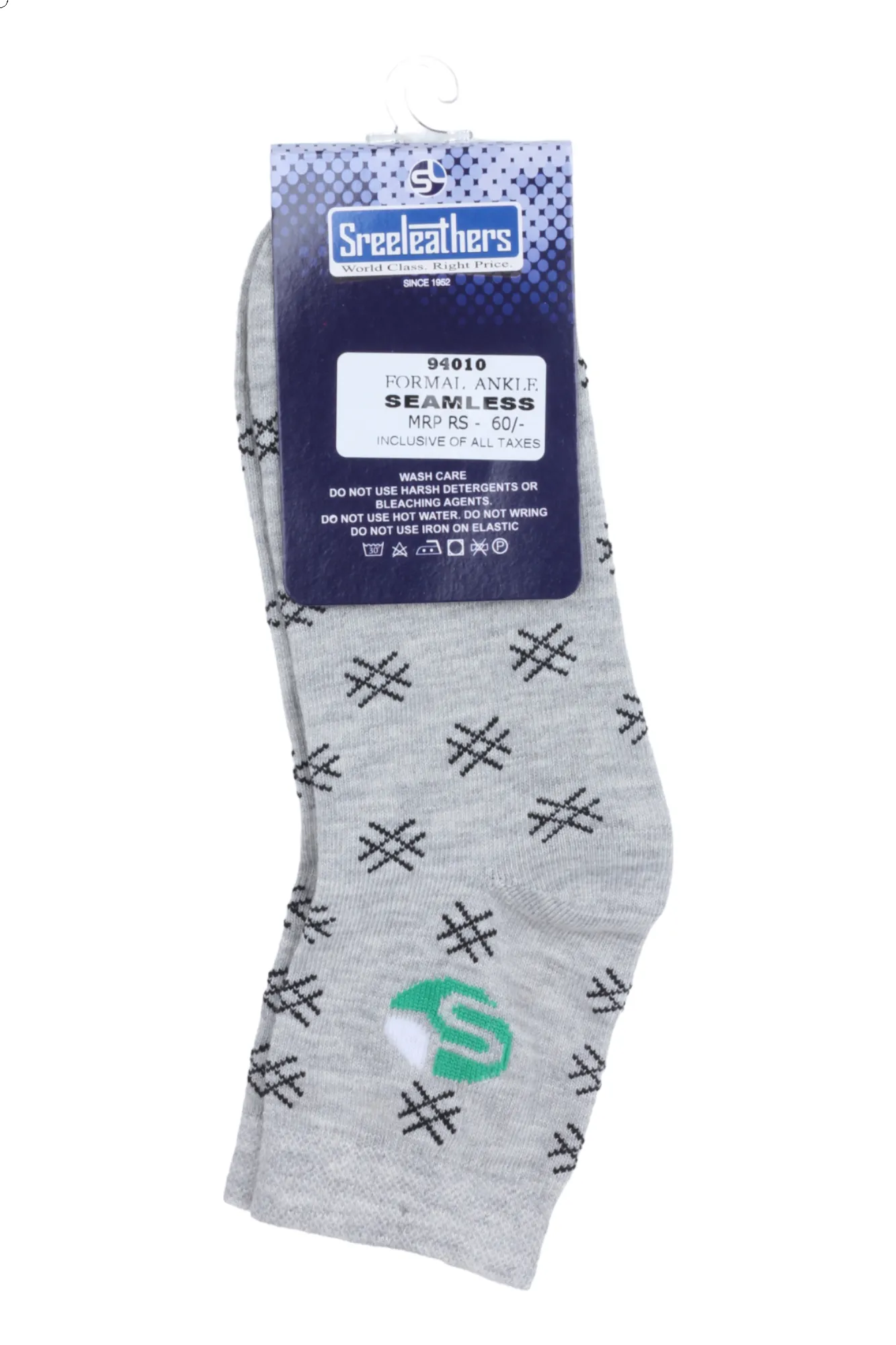 Formal ankle Seamless socks  94010 (SET OF 1)