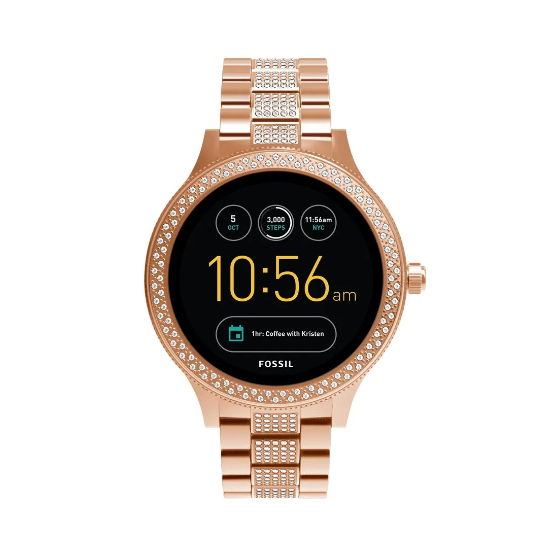 Fossil Q Venture Ladies Smart Watch Model FTW6008