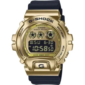 G-Shock GM6900G-9 Gold-Tone Watch - Gold Dial and Black Resin Strap