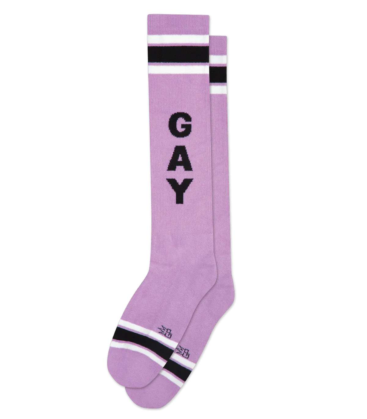 GAY Lavender Athletic Knee Sock