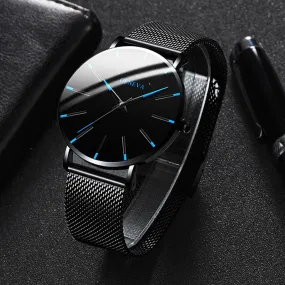 GENEVA Luxury Fashion Quartz Stainless steel Wrist watches