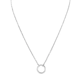 Goddess Collection - Silver Emmy Necklace (Wholesale)