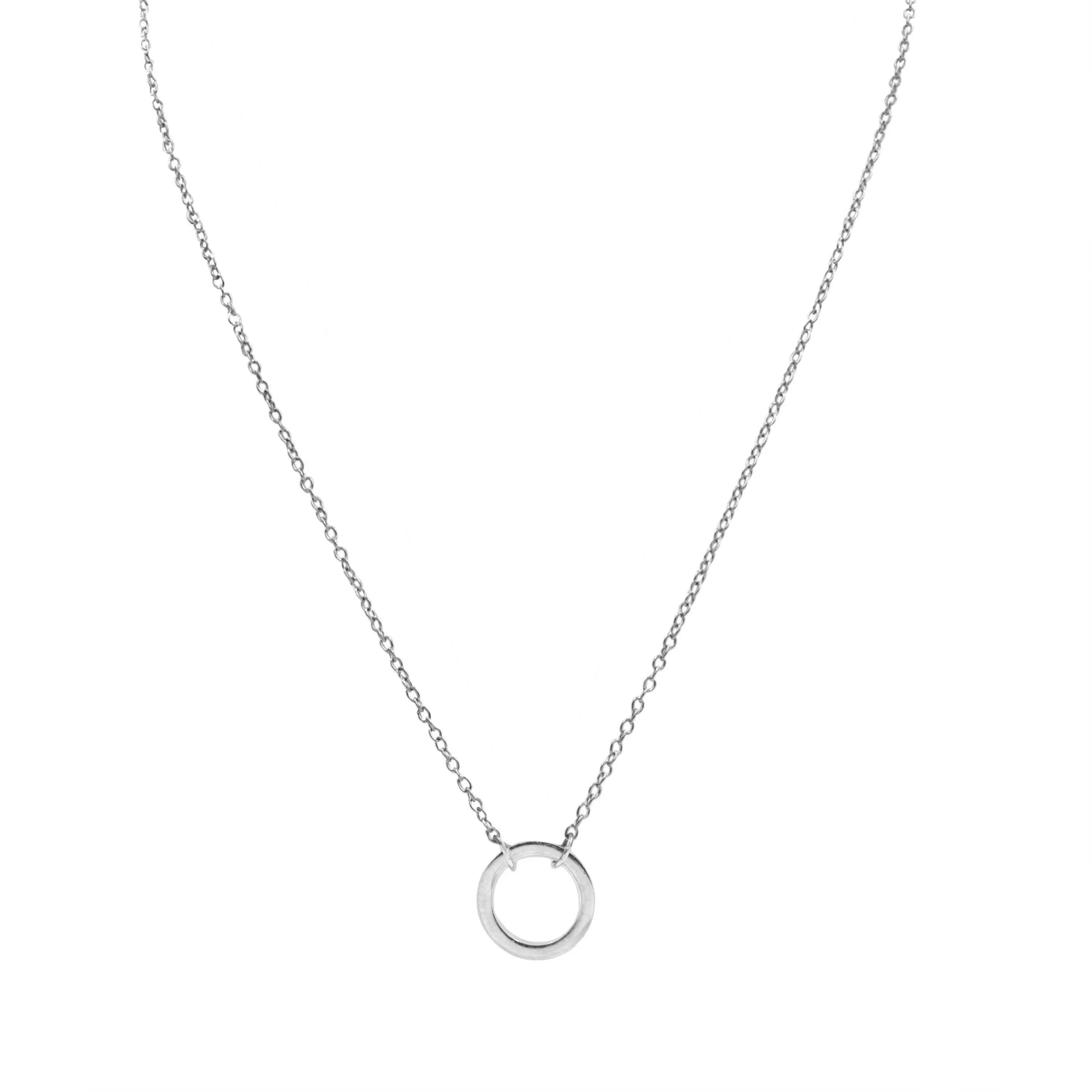 Goddess Collection - Silver Emmy Necklace (Wholesale)