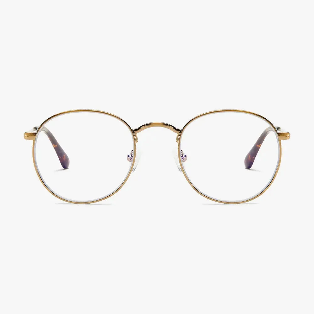 Gold Matte Recoleta Glasses