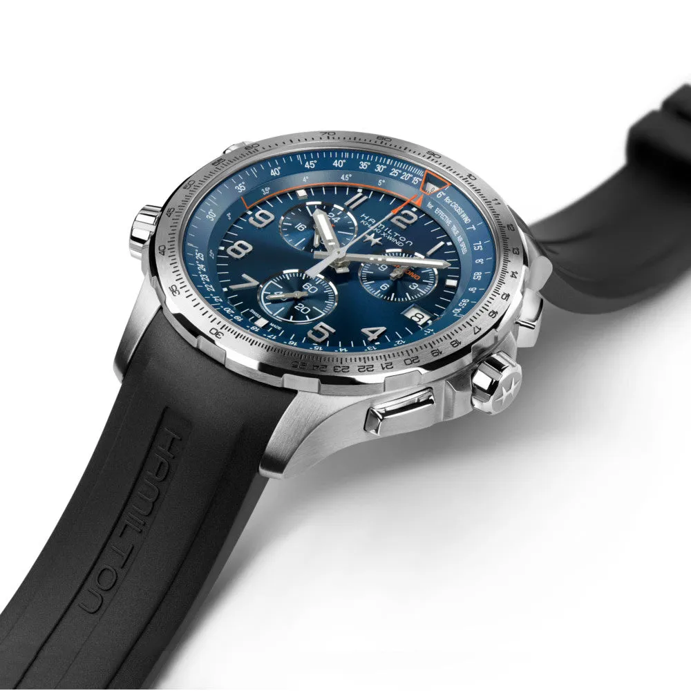 HAMILTON - Khaki Aviation X-Wind GMT Chrono Quartz | H77922341