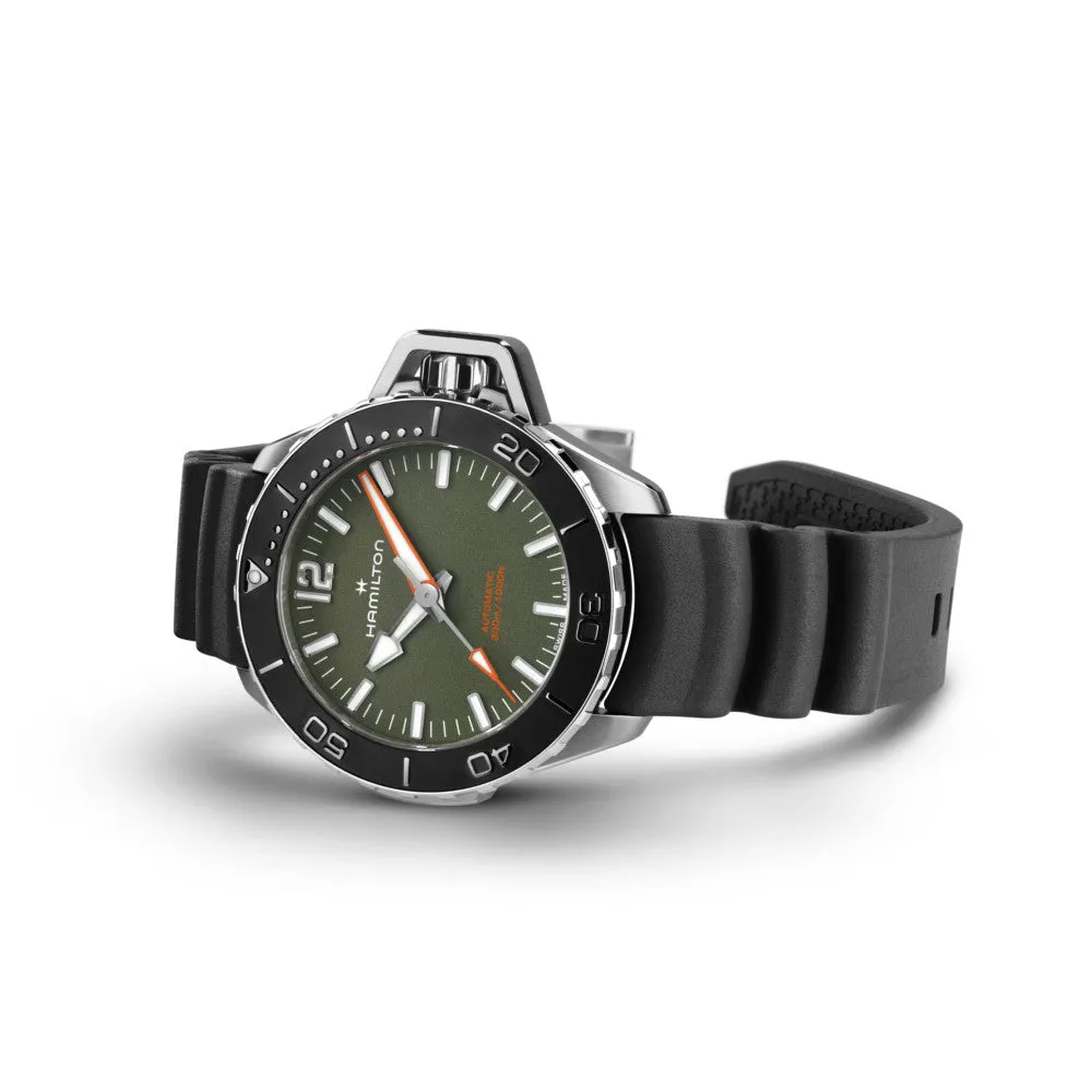 HAMILTON - Khaki Navy Frogman Auto | H77455360