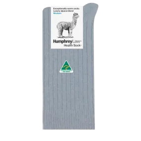 Humphrey Law Alpaca Wool Sock - Silver Grey