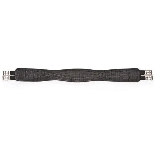 HY Comfort Waffle Girth Elasticated One End Black