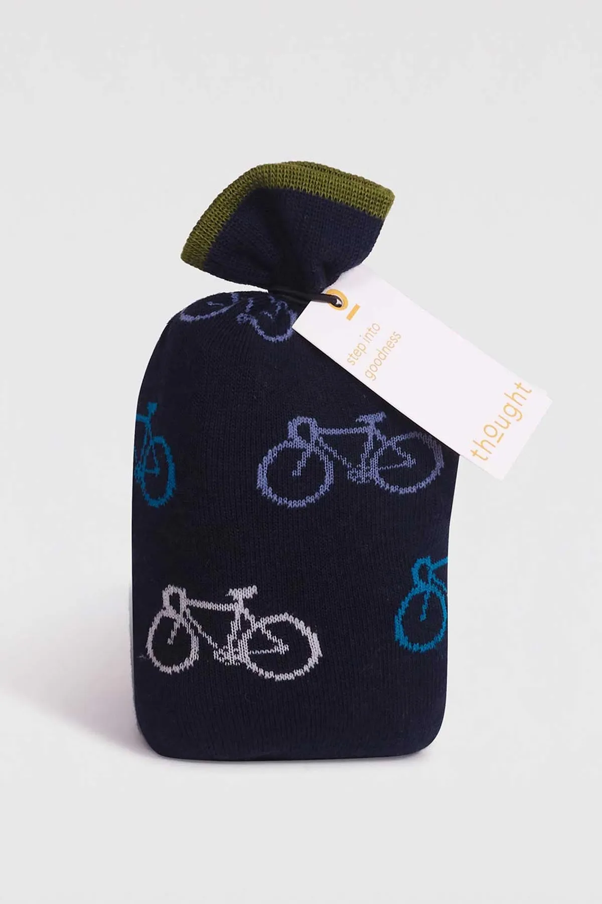Idris Bamboo Bike Socks In Black