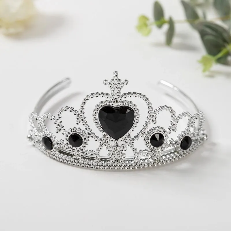 In Stock Children's Headdress Crown Frozen  Plastic Princess Crown Magic Stick Headband Headband Wholesale