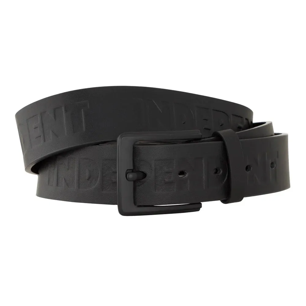 Independent Bar Logo Belt Black
