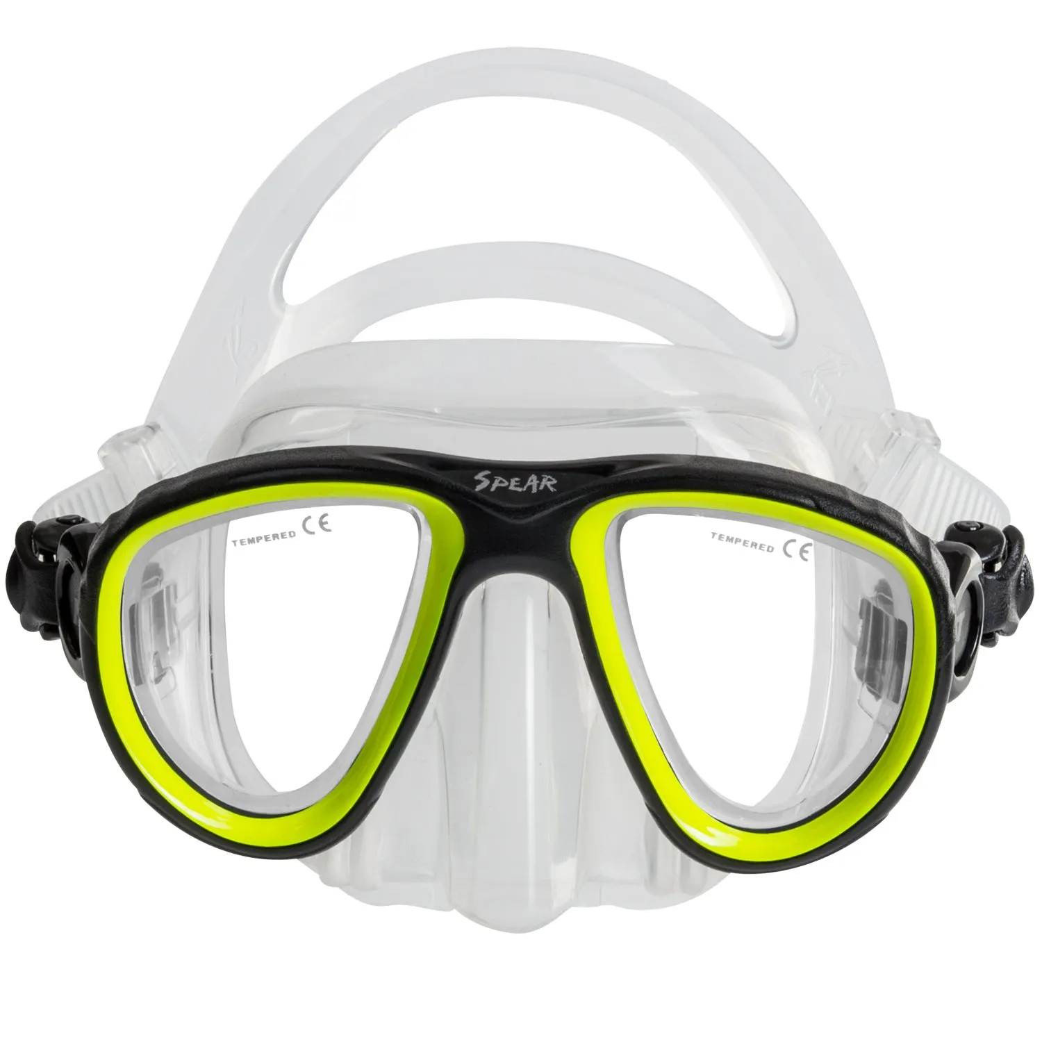 IST SPEAR Twin Lens Ultra Low Volume Spearfishing Mask