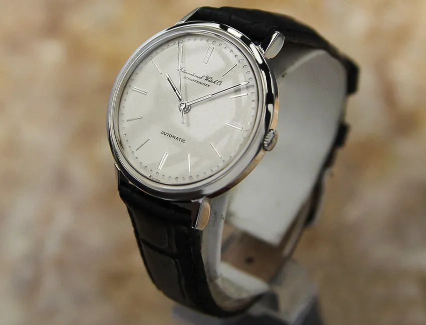 IWC International Watch Co Swiss Made 35mm Cal 853 Automatic Vintage 1960s Men’s Watch