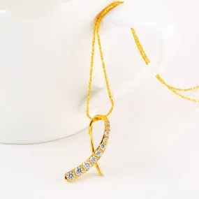 Jewelry simple geometric personality clavicle chain cold style necklace plated 24k gold American fashion necklace