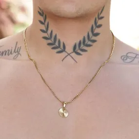 Jiraiya Disc Pendant with Chain Necklace