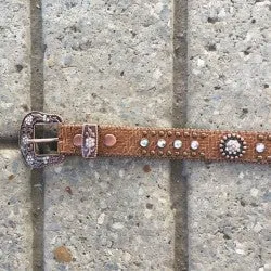 Kids Copper Concho Belt
