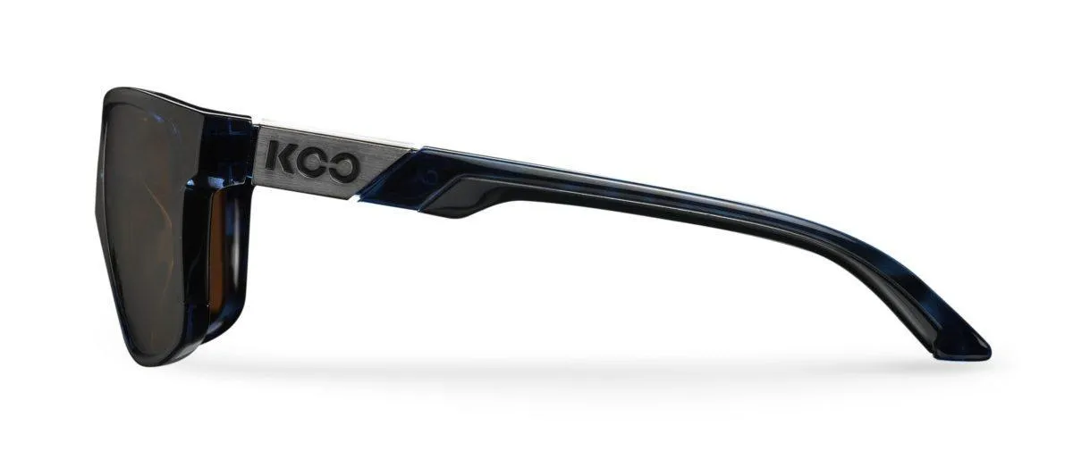 KOO California Tortoise Blue Sunglasses - Polarized Lens