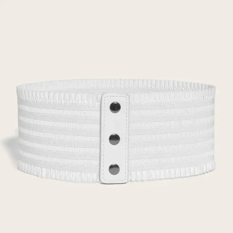 Ladies' Wide Stretch Snap-Button Corset Belt