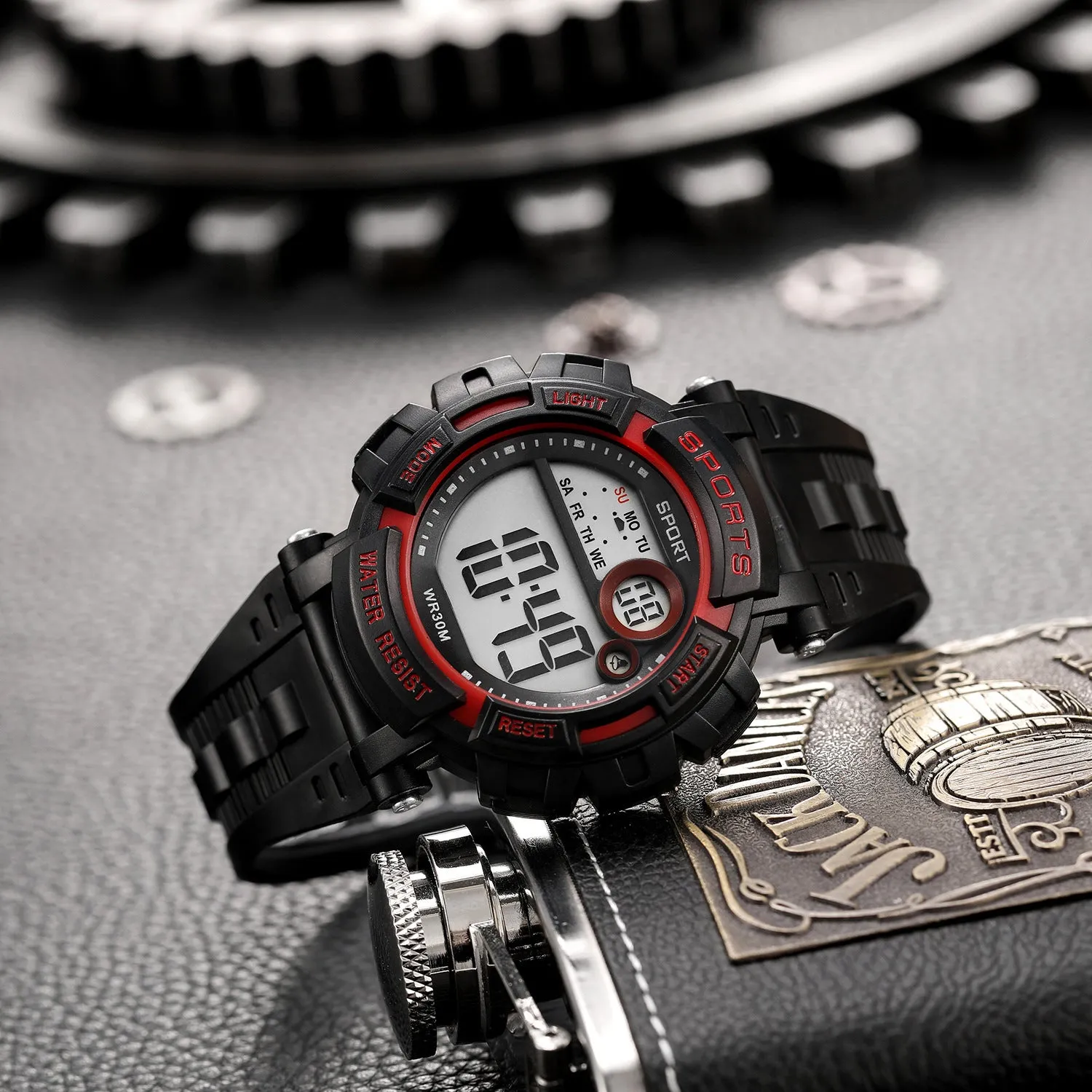 Luminous Multi-functional Sports Watch Bracelet Box for Men