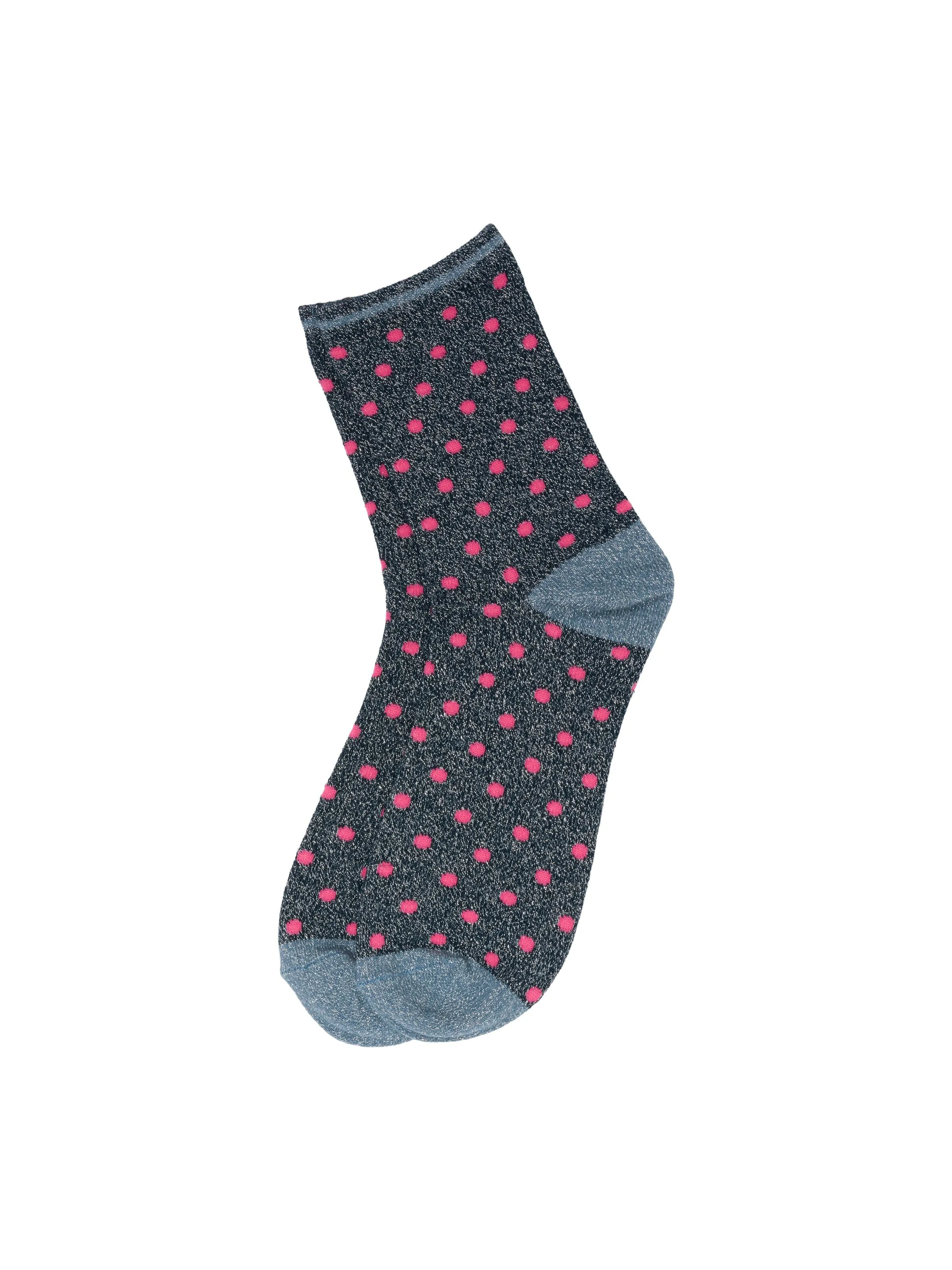 Lurex Glitter Dot Socks KNowledge Cotton Apparel
