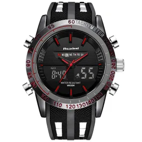 Luxury Brand Watches Men Sports Watches Waterproof LED Digital Quartz Men Military Wrist Watch Clock Male Montre Cadeau Homme