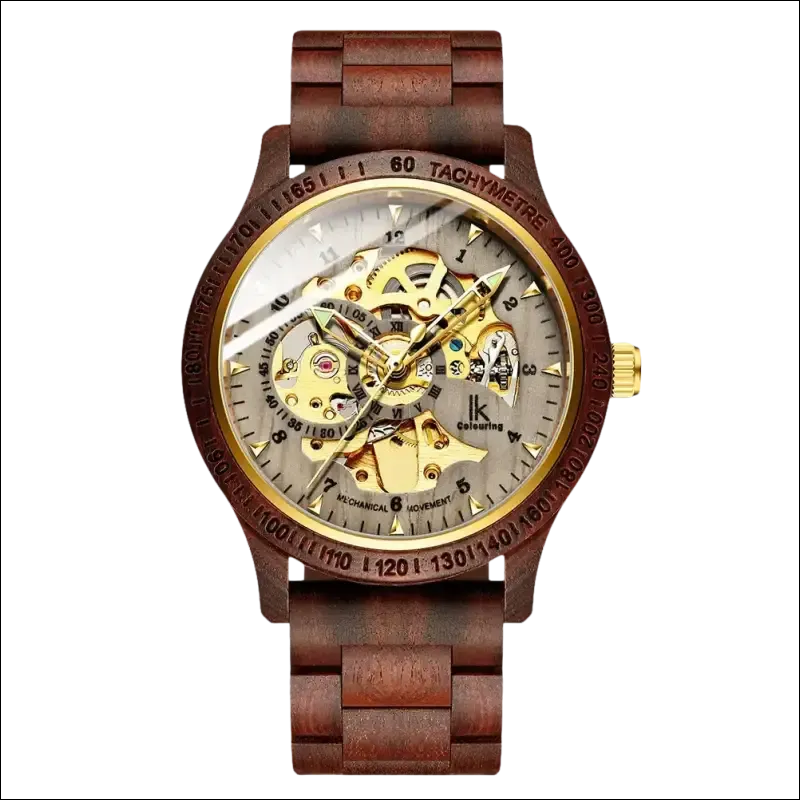 Luxury Classic Wooden Mens Wristwatch