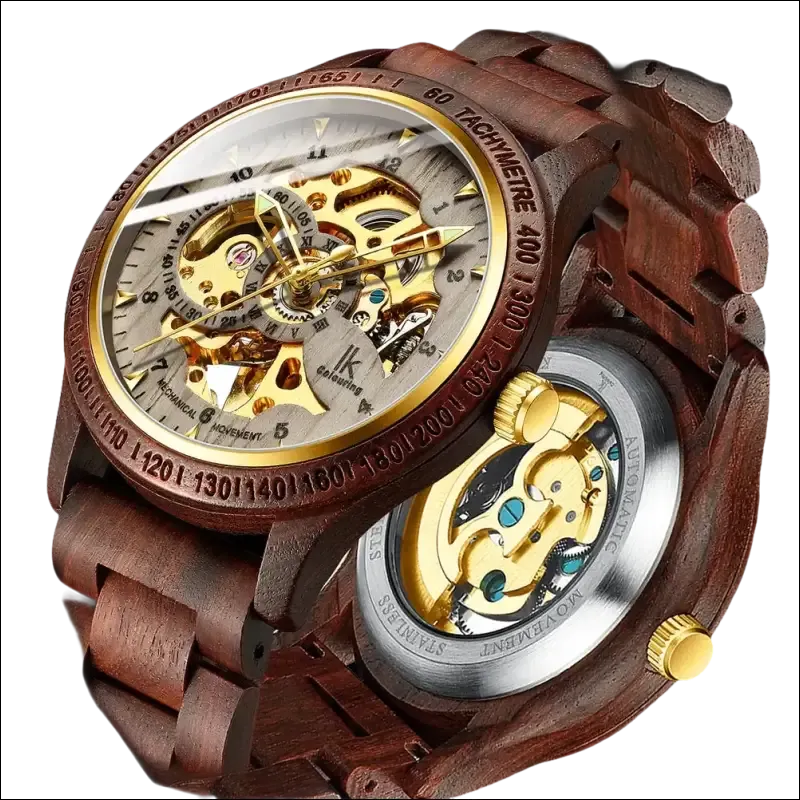 Luxury Classic Wooden Mens Wristwatch