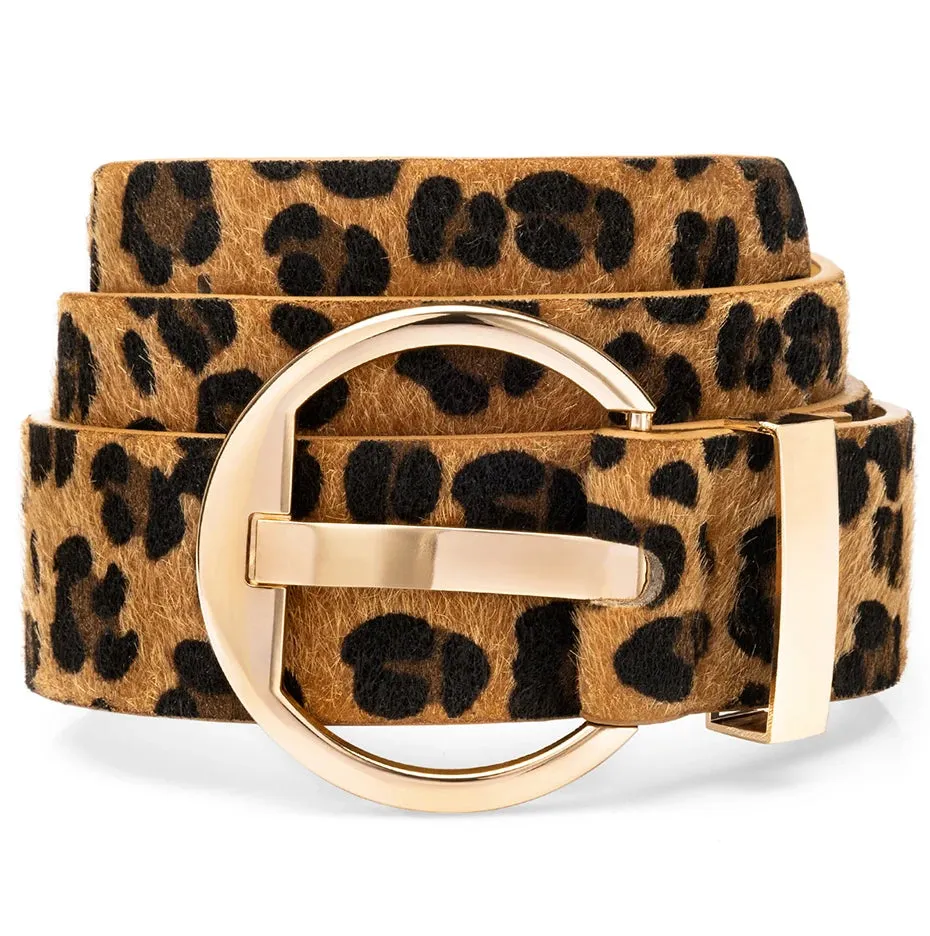 Maikun Faux Leather Pin Buckle Belt for Women