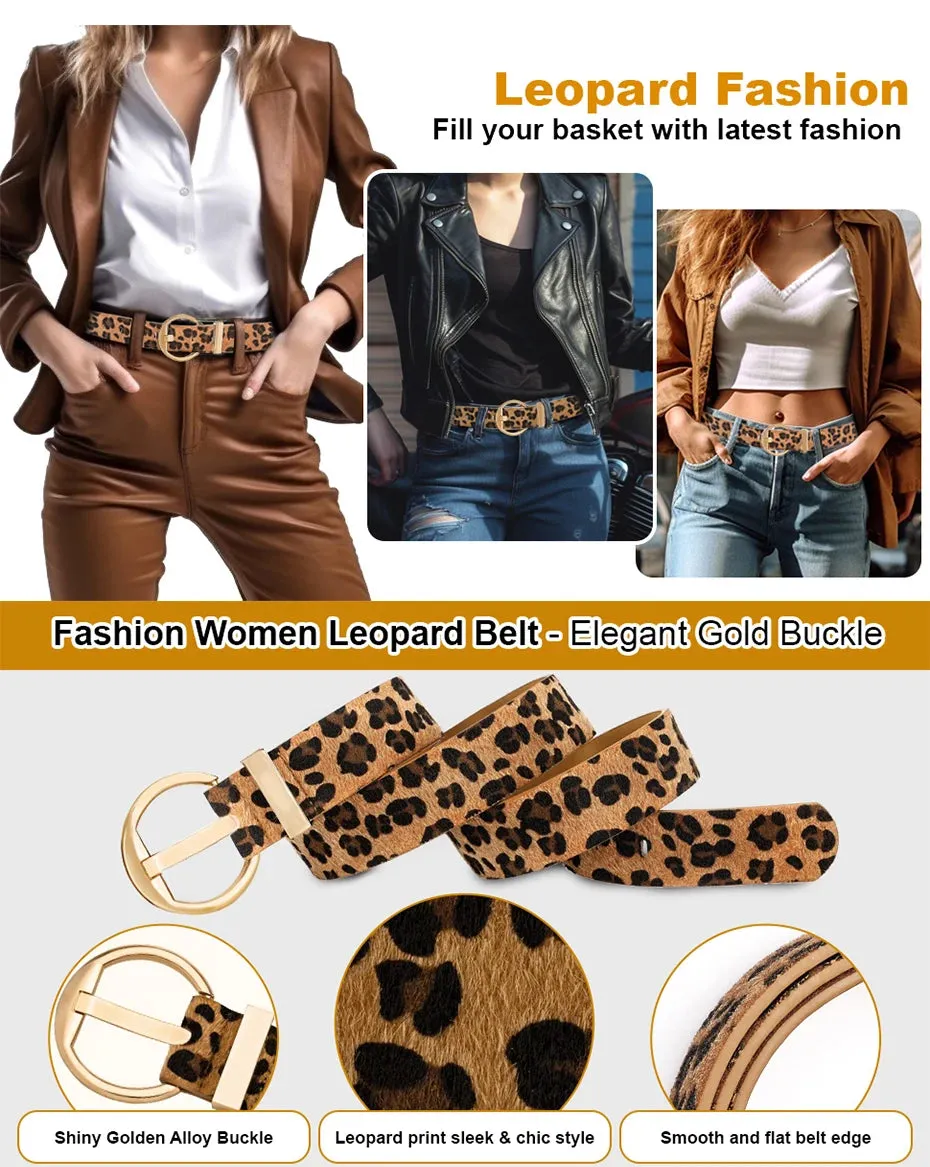 Maikun Faux Leather Pin Buckle Belt for Women